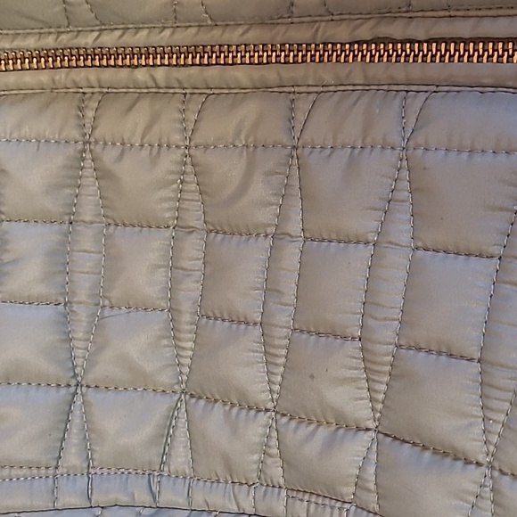 KATE SPADE dusty mint quilted ruffle coat - Picture 11 of 12